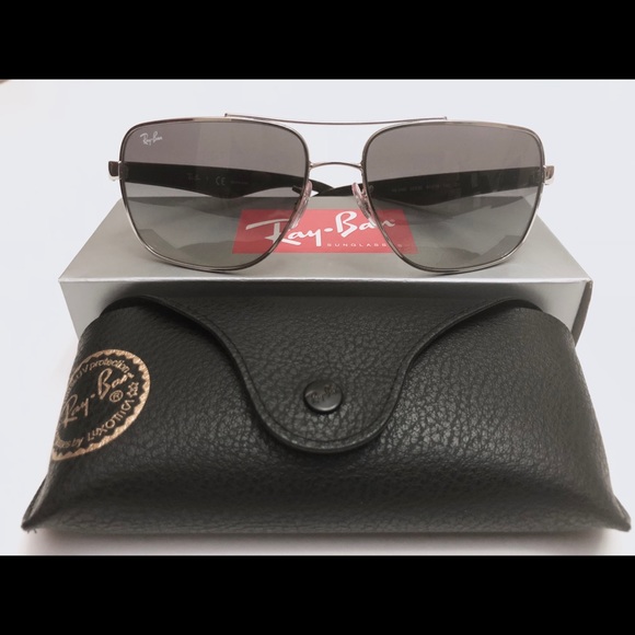 (SOLD OUT!!) Ray-Ban Unisex Aviator Sunglasses NEW - Picture 3 of 4